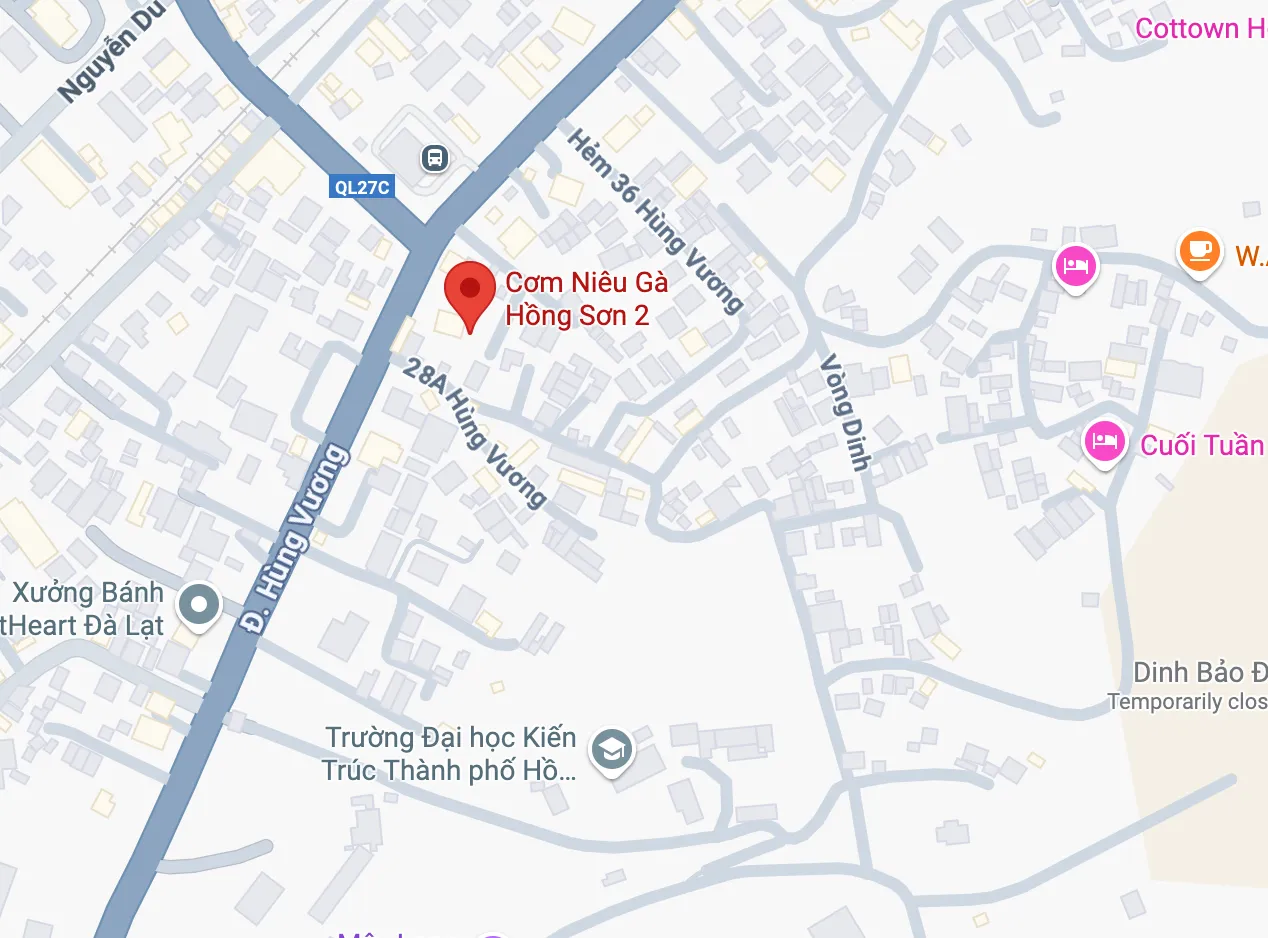 ❌【評論】大叻 Cơm Niêu Gà Hồng Sơn 2 – 找不到店面，失望的體驗